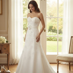 Lillie Bridal Sash - (Sash 4)