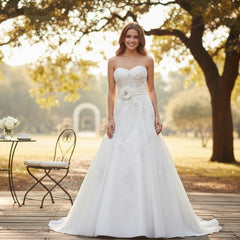 Lillie Bridal Sash - (Sash 4)