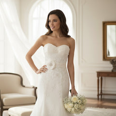 Lillie Bridal Sash - (Sash 4)