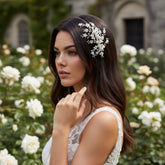 Darcey Wedding Headband - SASSB-HDB13