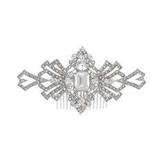 ELITE COLLECTION - Large Gatsby Sparkle Hair Comb - HC201