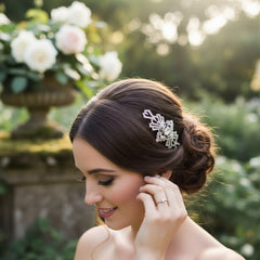 ELITE COLLECTION - Large Gatsby Sparkle Hair Comb - HC201