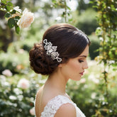ELITE COLLECTION - Large Gatsby Sparkle Hair Comb - HC201