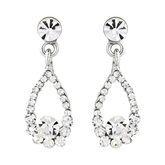 Swarovski & CZ Collection - Crystal Gem Earrings - S-ER36