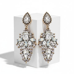 ATHENA COLLECTION - VINTAGE LUXE EARRINGS - CZER892 GOLD