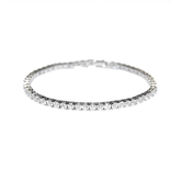 Cubic Zirconia Collection - Simply Chic Tennis Bracelet - BRA2
