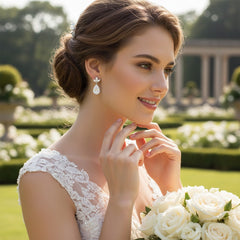 Cubic Zirconia Collection - Pretty Chic Earrings - ER322