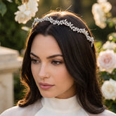 CUBIC ZIRCONIA COLLECTION - EXQUISITE CRYSTAL HEADBAND - AHB228