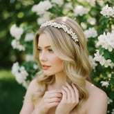 Pearlie - Chic Freshwater Pearl Vine Headband - HDB21 - SASSB