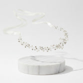 ATHENA COLLECTION - HEAVENLY PEARL VINE - HP177 SILVER