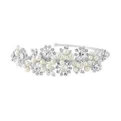 Sofia Luxe Pearl Headband - SassB HDB22