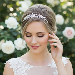 Bethany Crystal Luxe Tiara - 8- SASSB