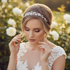 Bethany Crystal Luxe Tiara - 8- SASSB