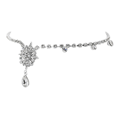 Chantilly Crystal Luxe Brow Band - SASSB -HP-13 Silver