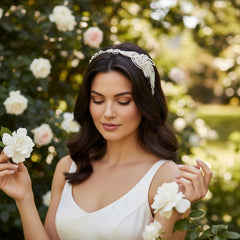 MABEL Luxe Pearl Headband - SASSB - HDB25