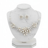 Enchanting FreshwaterPearl Necklace Set - SASSB - NK7a