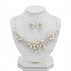 Enchanting FreshwaterPearl Necklace Set - SASSB - NK7a