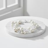 Delicate Swarovski Sparkle Bracelet - Ivory SASSB-BR9