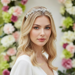 Luxe Embellished Hairvine HP8 - SASSB - IVORY