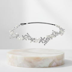 Luxe Embellished Hairvine HP8 - SASSB - IVORY
