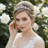 SERENA - Freshwater Pearl Tiara 4 Silver - SASSB