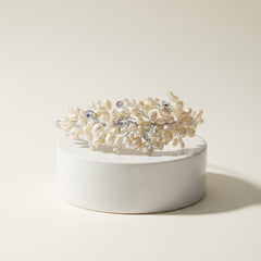 BESSIE - Luxe Pearl Headband - HDB29- SASSB