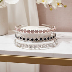 ATHENA COLLECTION - CRYSTAL HEADBAND SET - DAINTY DIVA AHB236