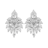 Cubic Zirconia Collection - Statement Earrings - CZER336