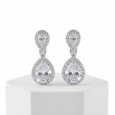 CLIP -ON Dazzling Crystal Earrings - ER142