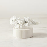 Marlene Vintage Charm Hair Band - Ivory SASSB HDB33