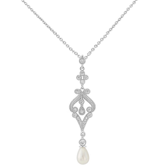 Cubic Zirconia Collection - Enchanting Necklace - CZNK27