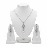 Cubic Zirconia Collection - Enchanting Necklace Set - CZNK23