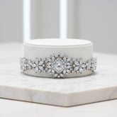 Cubic Zirconia Collection - Bejewelled Vintage style Bracelet - CZBRA9
