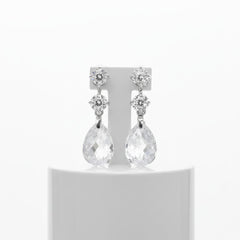 Cubic Zirconia Collection - Swarovski Crystal Treasure Earrings - CZER350
