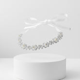 Leanna Crystal Luxe Hair Vine - IVORY HP19- SASSB