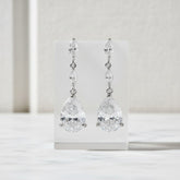 Cubic Zirconia Collection - Sparkle Drop Earrings - CZER352