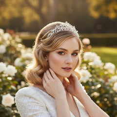Rochelle Enchantment Tiara - CLEAR - SASSB Tiara 13