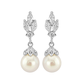 Cubic Zirconia Collection - Crystal Gem Earrings - CZER356