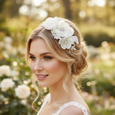 ISADORA HEADPIECE - Starlet Hair Comb - IVORY HP25 - SASSB