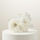 BLOSSOM HEADPIECE - Luxe Crystal Hair Comb -HC26 SASSB