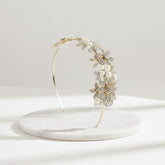 SCARLETT HEADBAND 14K GOLD (HDB9)- SASSB