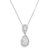 CUBIC ZIRCONIA COLLECTION - CHIC NECKLACE - CZNK38