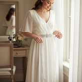 ATHENA COLLECTION - STARLET BRIDAL BELT - Ivory - Sash 9