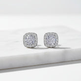 Cubic Zirconia Collection - Chic Stud Earrings - CZER376