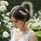 Glam Gatsby Style Comb - (SILVER) HC151