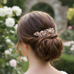 Glam Gatsby Style Comb - (Rose Gold) HC151