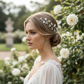 ATHENA COLLECTION - VINE OF PEARLS - SILVER HP228