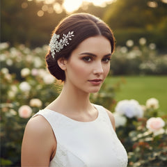 ATHENA COLLECTION - CRYSTAL FLORAL HAIR SPRAY SET– COUTURE EDITION HC317