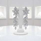 CUBIC ZIRCONIA COLLECTION - CRYSTALLURE CHANDELIER EARRINGS - CZER478