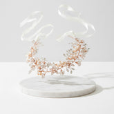 ATHENA COLLECTION - FLORAL ROMANCE HAIRVINE - ROSE GOLD HP158